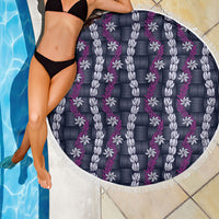 Pikake Maile Tiare Lei Beach Blanket Poni Lauhala Pattern