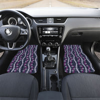 Pikake Maile Tiare Lei Car Mats Poni Lauhala Pattern