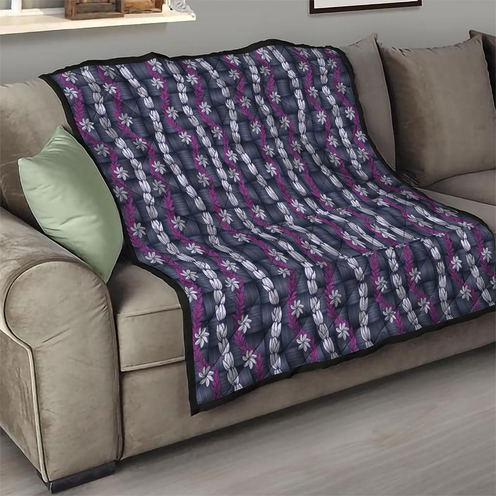 Pikake Maile Tiare Lei Quilt Poni Lauhala Pattern