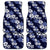 Hawaiian Hibiscus Tribal Floral Blue Car Mats Polynesian Tapa Pattern - Polynesian Pride