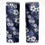 Hawaiian Hibiscus Tribal Floral Blue Skinny Tumbler Polynesian Tapa Pattern - Polynesian Pride
