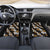 Hawaiian Hibiscus Tribal Floral Brown Car Mats Polynesian Tapa Pattern - Polynesian Pride