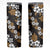 Hawaiian Hibiscus Tribal Floral Brown Skinny Tumbler Polynesian Tapa Pattern - Polynesian Pride