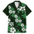 Hawaiian Hibiscus Tribal Floral Green Family Matching Summer Maxi Dress and Hawaiian Shirt Polynesian Tapa Pattern - Polynesian Pride