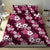 Hawaiian Hibiscus Tribal Floral Pink Bedding Set Polynesian Tapa Pattern - Polynesian Pride
