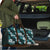 Hawaiian Hibiscus Tribal Floral Teal Travel Bag Polynesian Tapa Pattern - Polynesian Pride