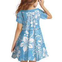 Fiji Tapa Pattern Family Matching Mermaid Dress and Hawaiian Shirt Plumeria Floral