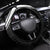 New Zealand Waitangi Day Steering Wheel Cover Aotearoa Te Tiriti O Waitangi Kiwi Black Version LT01 Universal Fit Black - Polynesian Pride