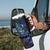Matariki Paua Shell New Zealand Tumbler With Handle Haka Dance At The Starry Night