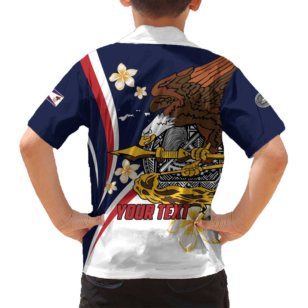 Personalized American Samoa Family Matching Puletasi and Hawaiian Shirt Amerika Samoa Bald Eagle