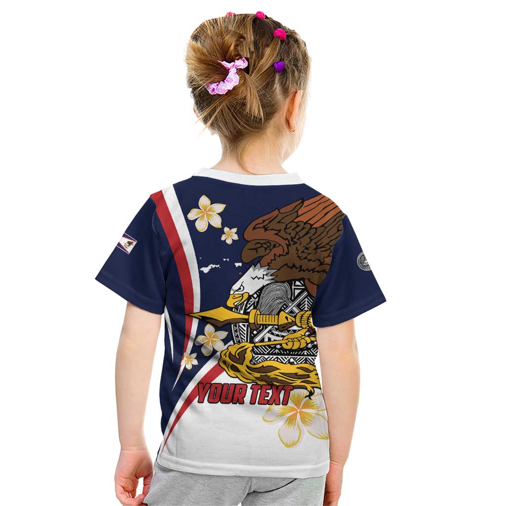 Personalized American Samoa Kid T Shirt Amerika Samoa Bald Eagle