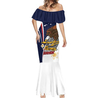 Personalized American Samoa Mermaid Dress Amerika Samoa Bald Eagle