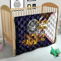 American Samoa Eagle Kava Bowl Quilt Plumeria Polynesian Pattern