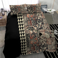 Hawaiian Quilt Bedding Set Hibiscus Kakau Vintage Style LT01 - Polynesian Pride