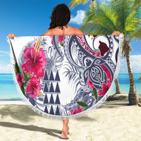 Hawaii Kakau Mix Paisley Pattern Beach Blanket Polynesian Tropical Unique Style LT01 - Polynesian Pride