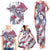 Hawaii Kakau Mix Paisley Pattern Family Matching Tank Maxi Dress and Hawaiian Shirt Polynesian Tropical Unique Style LT01 - Polynesian Pride