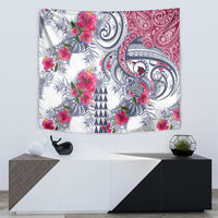 Hawaii Kakau Mix Paisley Pattern Tapestry Polynesian Tropical Unique Style LT01 - Polynesian Pride