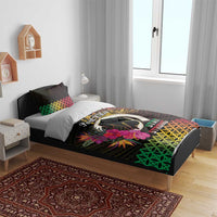 Vanuatu Port Vila Stay Strong Bedding Set Long God Yumi Stanap