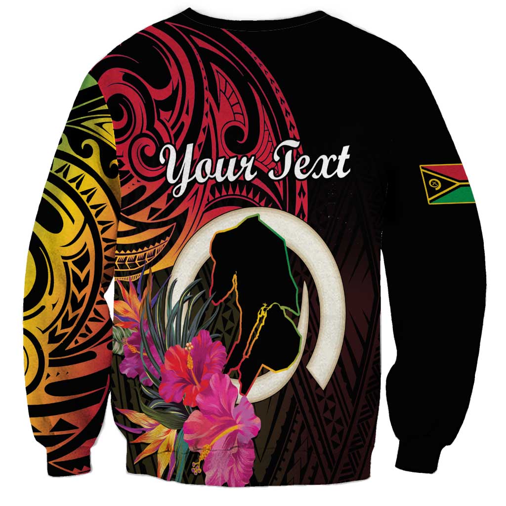 Personalised Vanuatu Port Vila Stay Strong Sweatshirt Long God Yumi Stanap