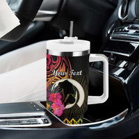 Personalised Vanuatu Port Vila Stay Strong Tumbler With Handle Long God Yumi Stanap