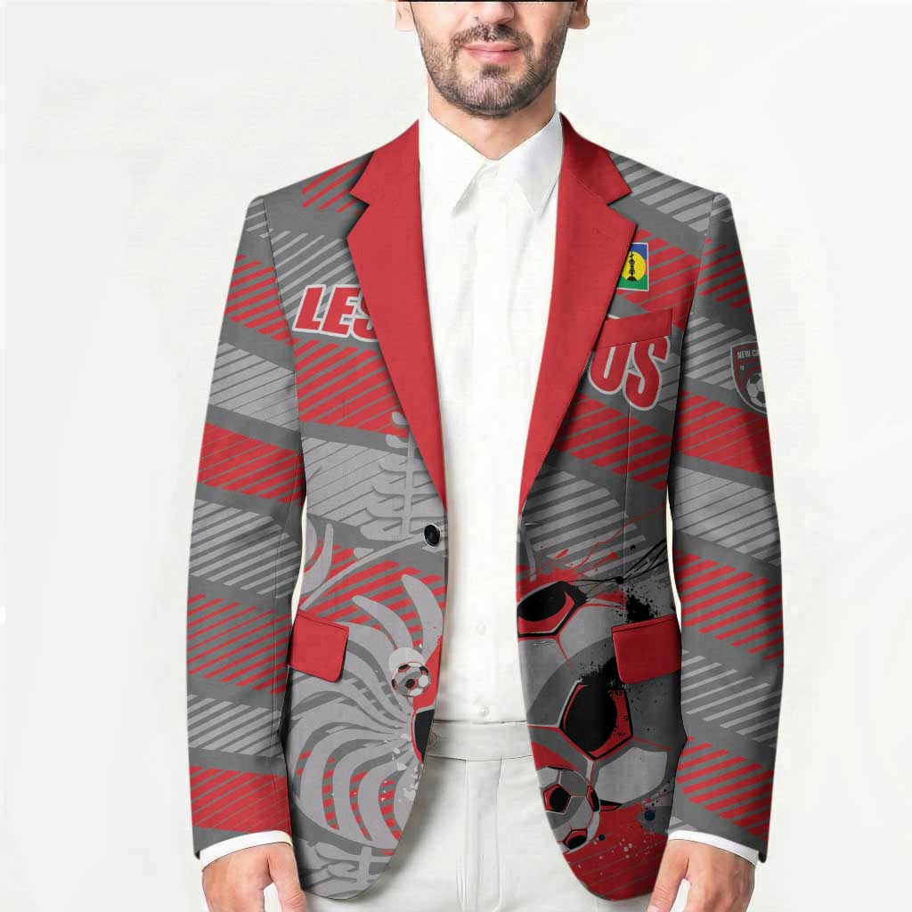 Custom Football 2026 New Caledonia Blazer Kagus Come On LT01 - Polynesian Pride