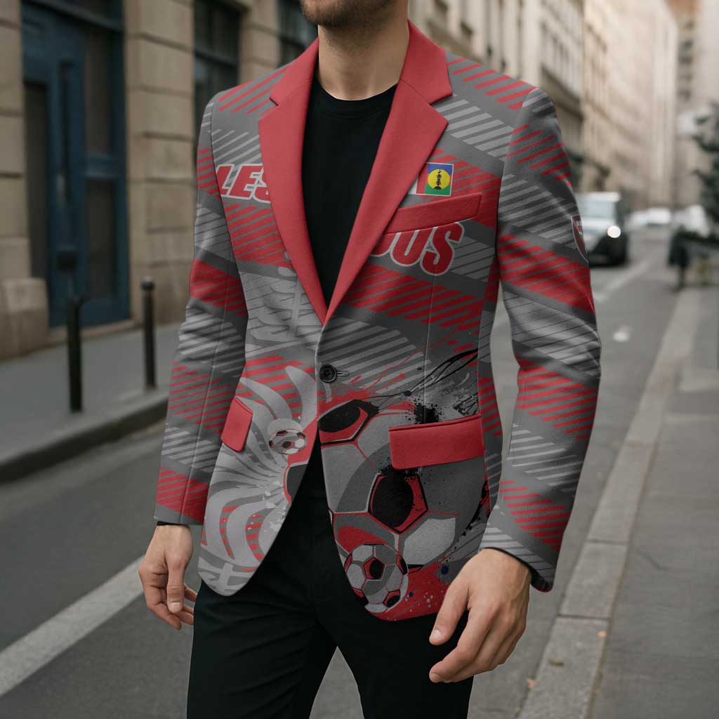 Custom Football 2026 New Caledonia Blazer Kagus Come On LT01 - Polynesian Pride