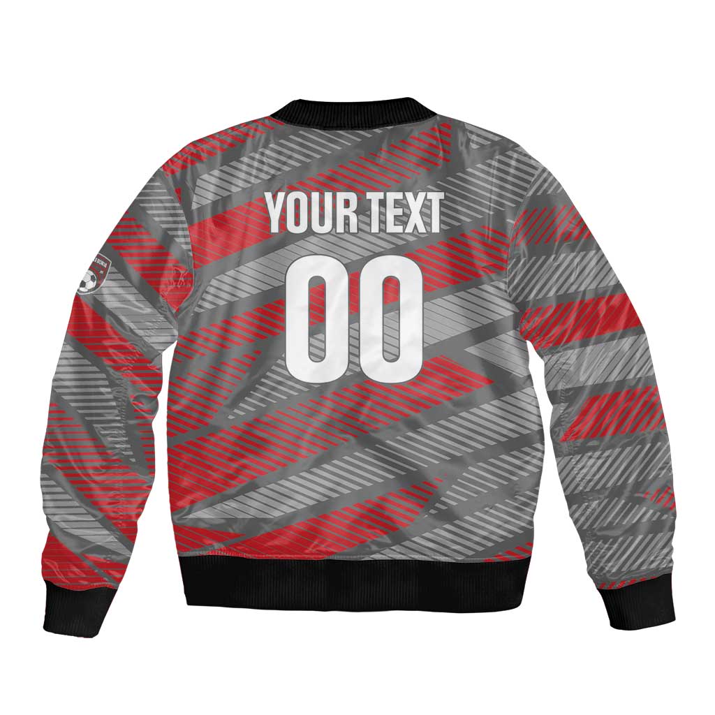Custom Football 2026 New Caledonia Bomber Jacket Kagus Come On LT01 - Polynesian Pride