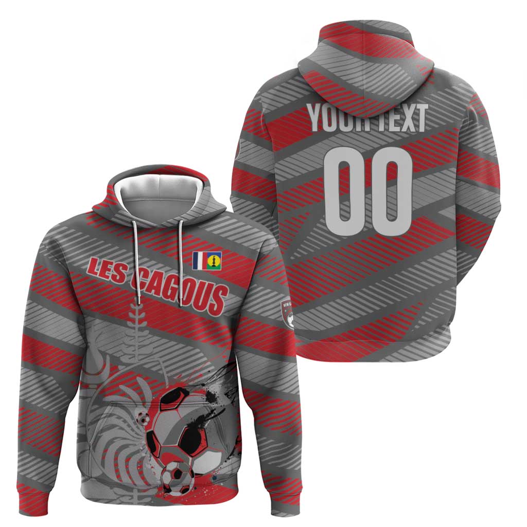Custom Football 2026 New Caledonia Hoodie Kagus Come On LT01 - Polynesian Pride