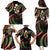 Hawaii Map Kanaka Maoli Family Matching Puletasi and Hawaiian Shirt Fantastic Frangipani Reggae