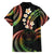 Hawaii Map Kanaka Maoli Family Matching Puletasi and Hawaiian Shirt Fantastic Frangipani Reggae