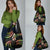 Hawaii Map Kanaka Maoli Grocery Bag Fantastic Frangipani Reggae