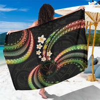 Hawaii Map Kanaka Maoli Sarong Fantastic Frangipani Reggae