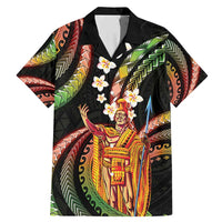 Hawaii King Kamehameha Family Matching Mermaid Dress and Hawaiian Shirt Fantastic Plumeria Reggae