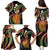 Hawaii King Kamehameha Family Matching Puletasi and Hawaiian Shirt Fantastic Plumeria Reggae