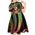 Hawaii King Kamehameha Kid Short Sleeve Dress Fantastic Plumeria Reggae