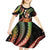 Hawaii King Kamehameha Kid Short Sleeve Dress Fantastic Plumeria Reggae