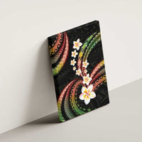 Hawaii Plumeria Reggae Canvas Wall Art Polynesian Pattern