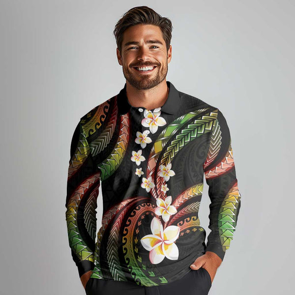 Polynesian Pride Shirt - Polynesian Little Plumeria Hawaiian Shirt LT7