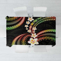 Hawaii Plumeria Reggae Tablecloth Polynesian Pattern