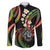 Hawaii Shaka Sign Family Matching Puletasi and Hawaiian Shirt Fantastic Frangipani Reggae