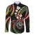 Hawaii Shaka Sign Family Matching Summer Maxi Dress and Hawaiian Shirt Fantastic Frangipani Reggae