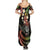 Hawaii Shaka Sign Family Matching Summer Maxi Dress and Hawaiian Shirt Fantastic Frangipani Reggae