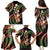 Hawaiian Ukulele Family Matching Puletasi and Hawaiian Shirt Jawaiian Fantastic Plumeria