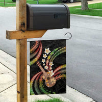 Hawaiian Ukulele Garden Flag Jawaiian Fantastic Plumeria