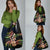 Hawaiian Ukulele Grocery Bag Jawaiian Fantastic Plumeria