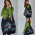 Hawaii Map Kanaka Maoli Grocery Bag Fantastic Frangipani Amethyst Gradient