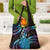 Hawaii King Kamehameha Grocery Bag Fantastic Plumeria Amethyst Gradient
