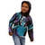 Hawaii King Kamehameha Kid Hoodie Fantastic Plumeria Amethyst Gradient