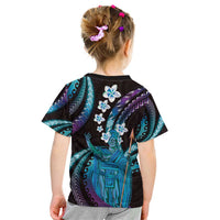 Hawaii King Kamehameha Kid T Shirt Fantastic Plumeria Amethyst Gradient