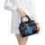 Hawaii King Kamehameha Shoulder Handbag Fantastic Plumeria Amethyst Gradient